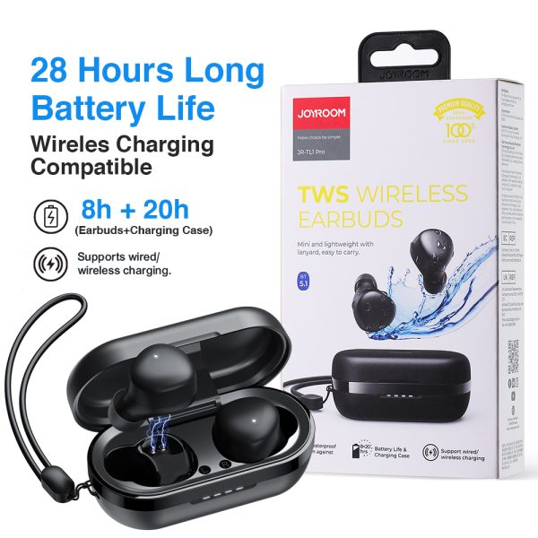 Joyroom-T11-Pro-Truly-Stereo-Waterproof-Wireless-Earphones-Black
