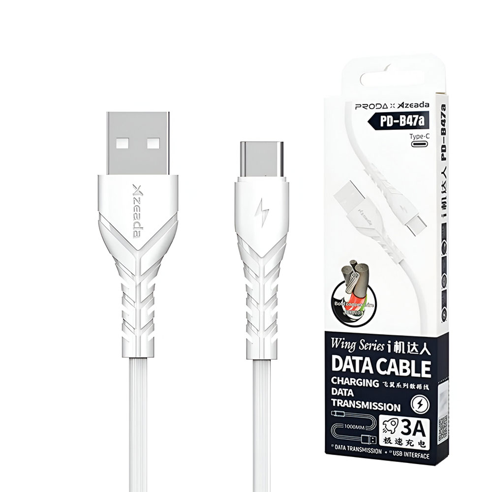 Remax Proda B47a Usb A To Type C Cable - Image 1